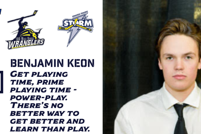 FORMER WRANGLER KEON FITTING IN WITH STORM