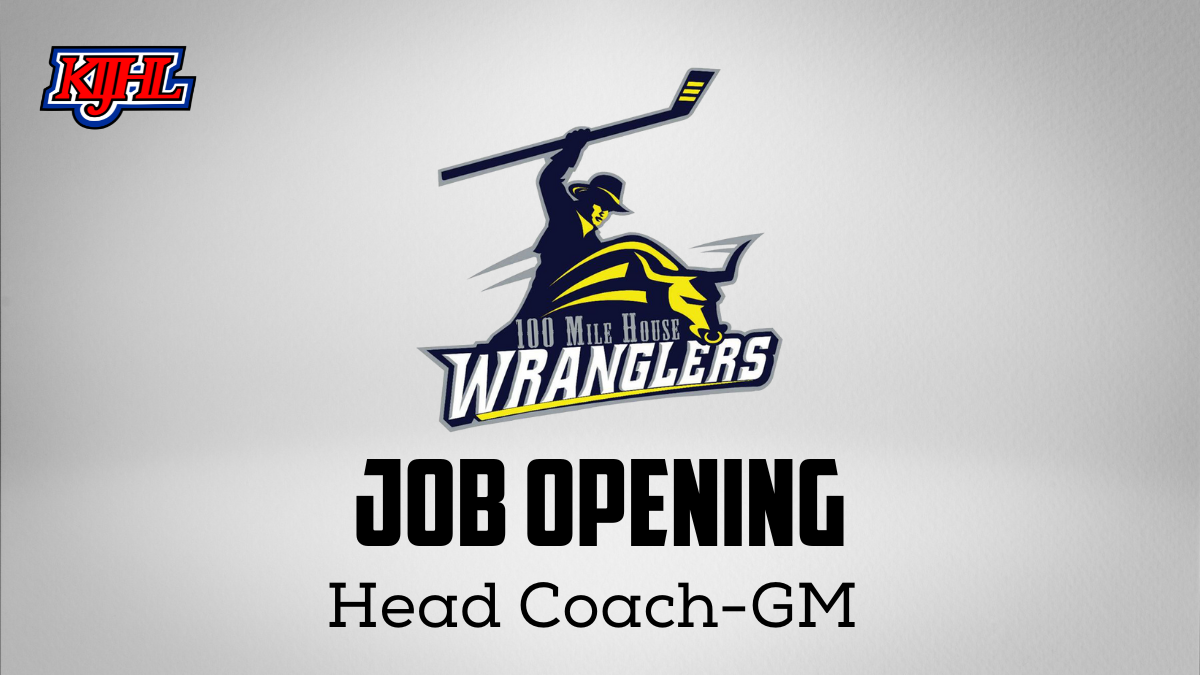 Wranglers seeking Head Coach-GM