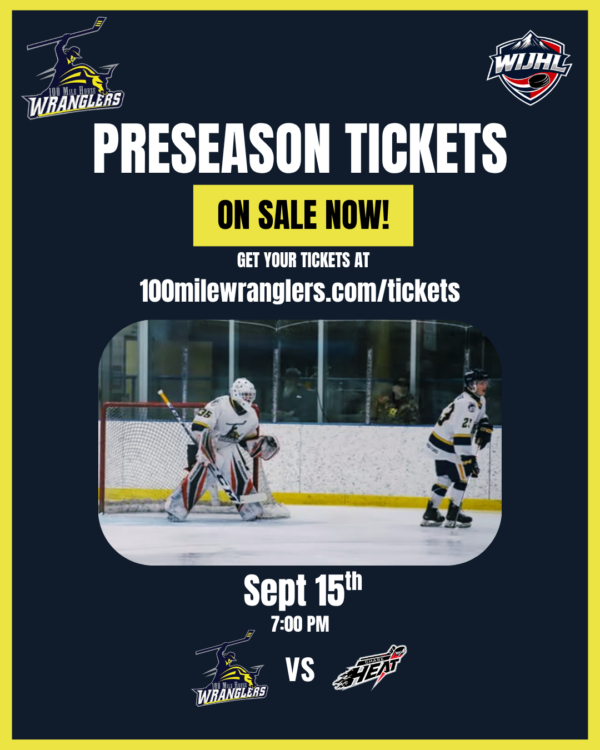 Preseason Tickets On Sale Now!